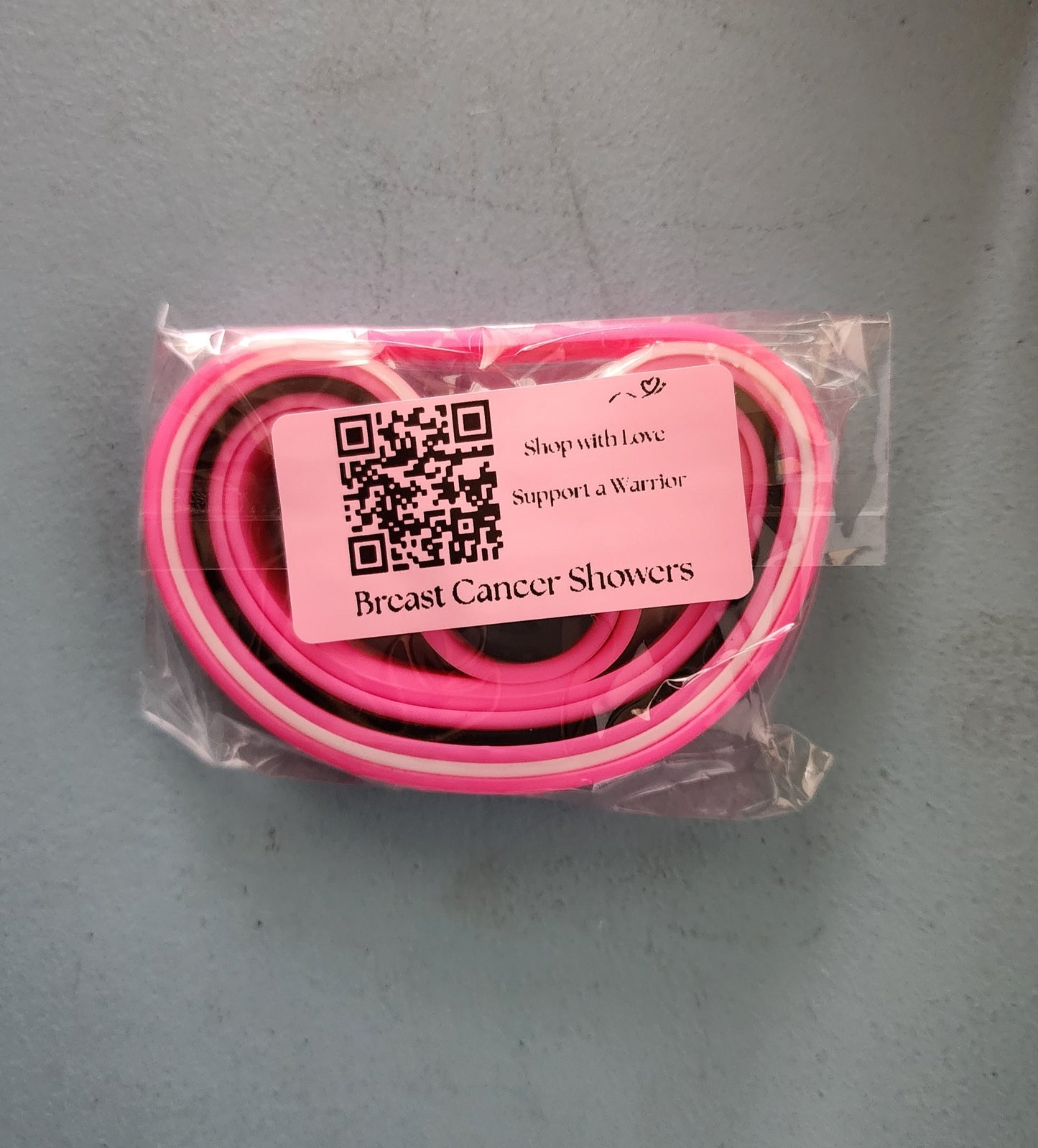 ! On Sale Now ! Pink Power Support Pack – 6 Pcs Bracelet Set