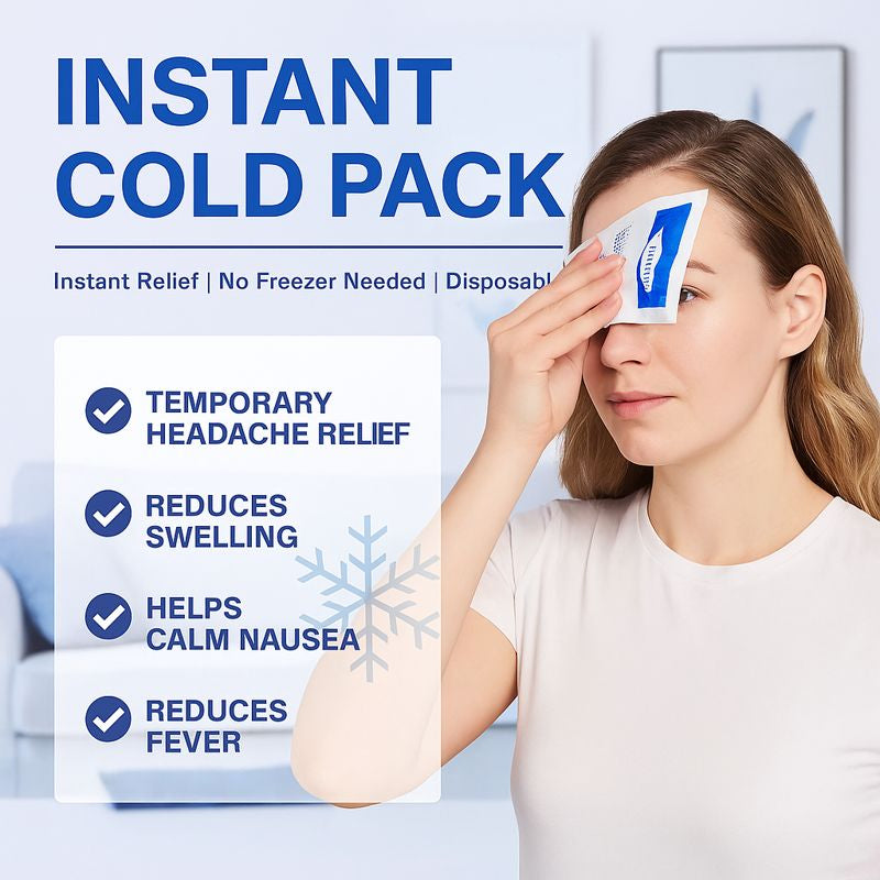 Instant Cold Packs (Pack of 4)