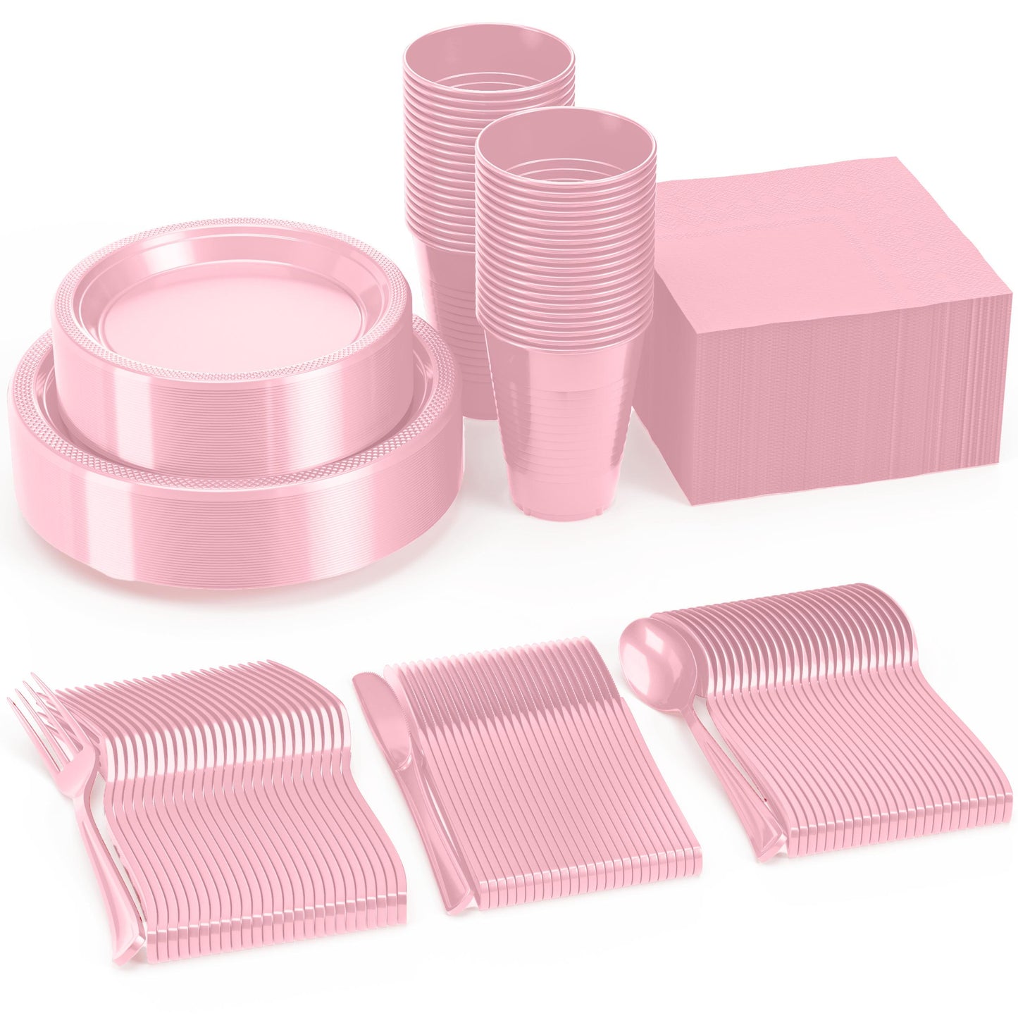 Celebration Party Kit - LIGHT PINK - 25 Guests