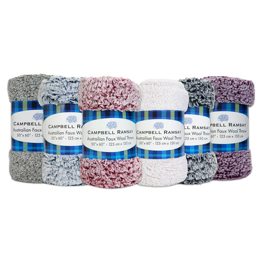 Wooly Throw Blanket - 50"x60"