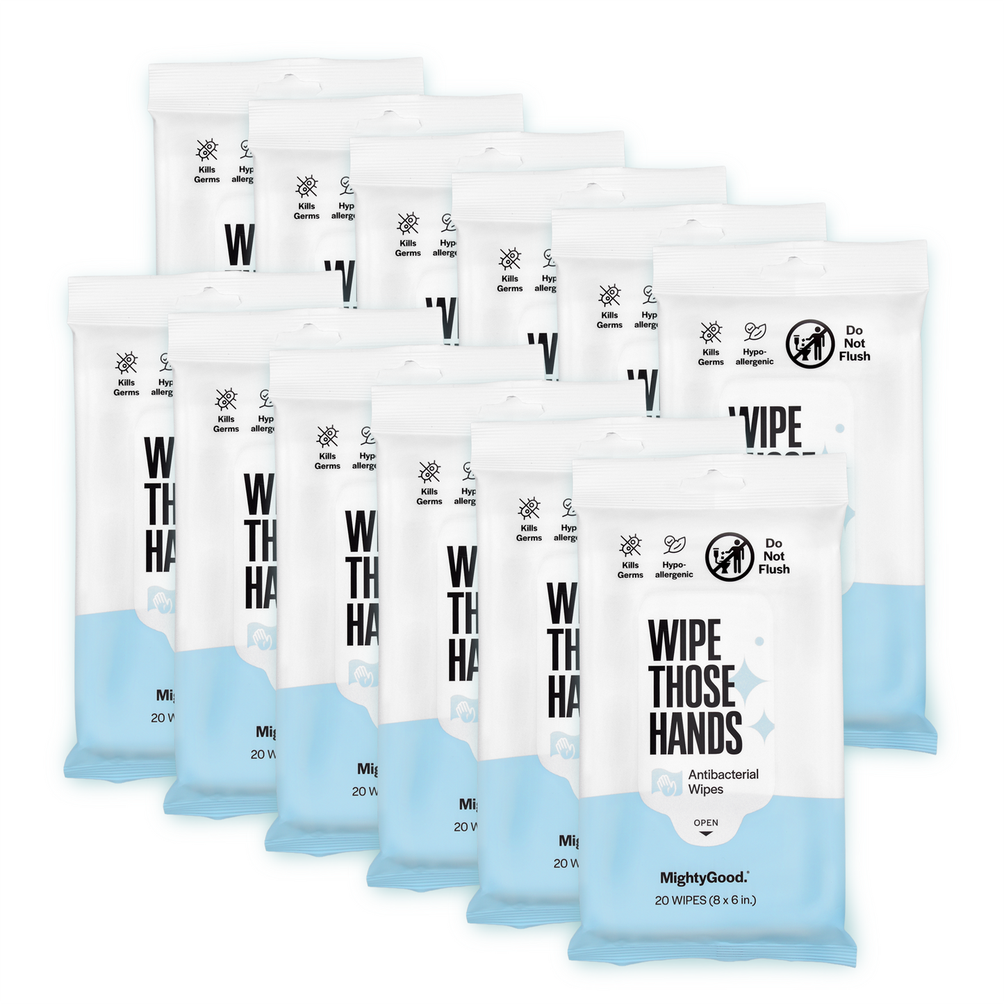 Hands Sanitizing Wipes (1 pack, 20 wipes)