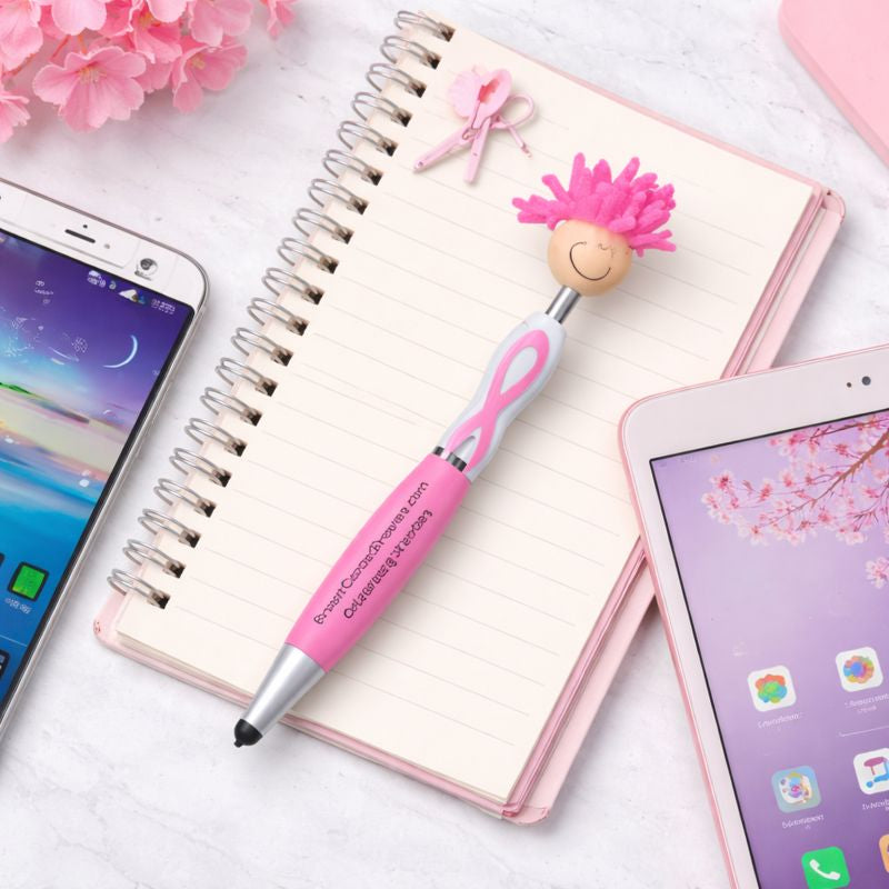 Adorable Mop Top Stylus Pen