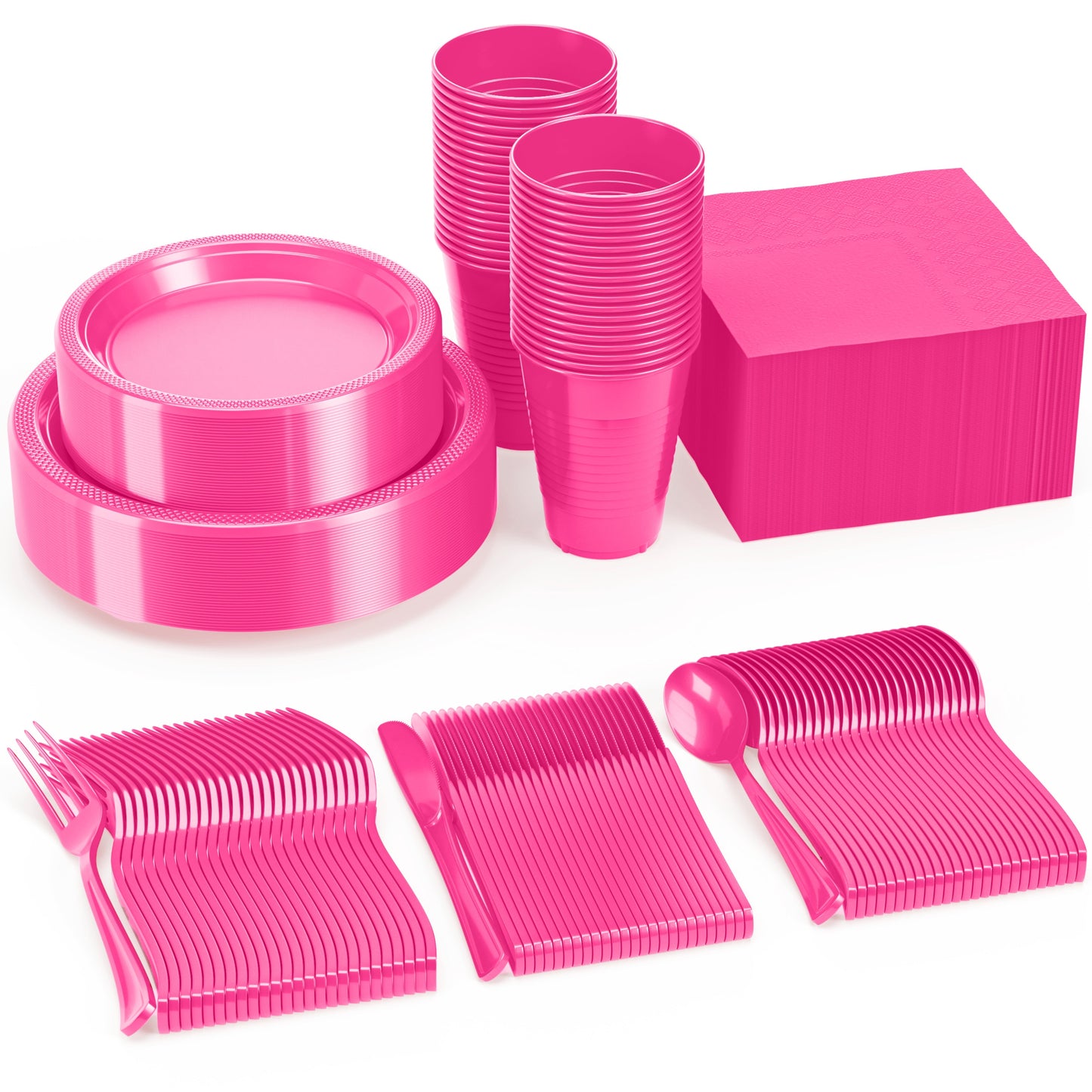 Celebration Party Kit - HOT PINK - 25 Guests