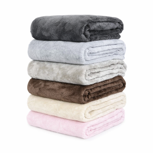 Throw Blanket - Coral Fleece Fabric 50"x 60"
